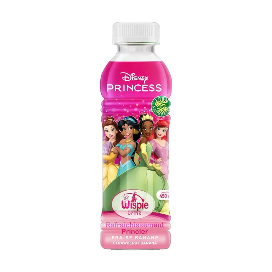 Disney Wispie Drink Princess Strawberry Banana