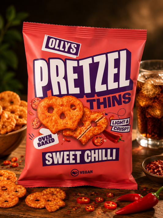 Olly's Pretzel Thins Sweet Chilli