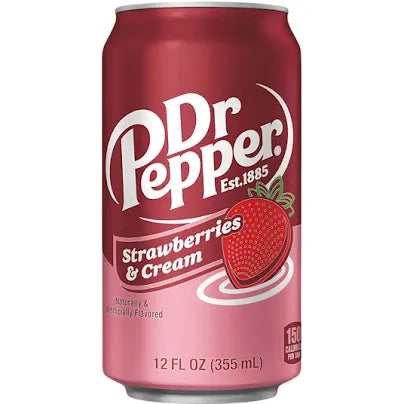 DR PEPPER STRAWBERRIES&CREAM 33CL