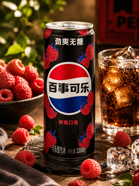 Pepsi Framboise - Boissons sans sucre (Chine)