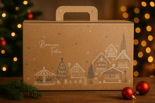 Box de Noël composé de 24 gourmandises chocolaté 🎅🍫