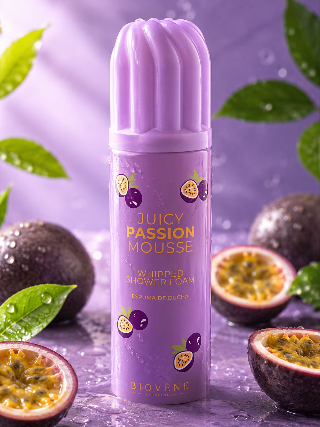Mousse de Douche Juicy Passion 250ml - Biovene Barcelona
