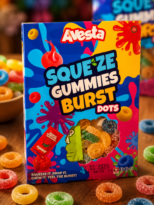 Avesta Squeze Gummies Burst Dots