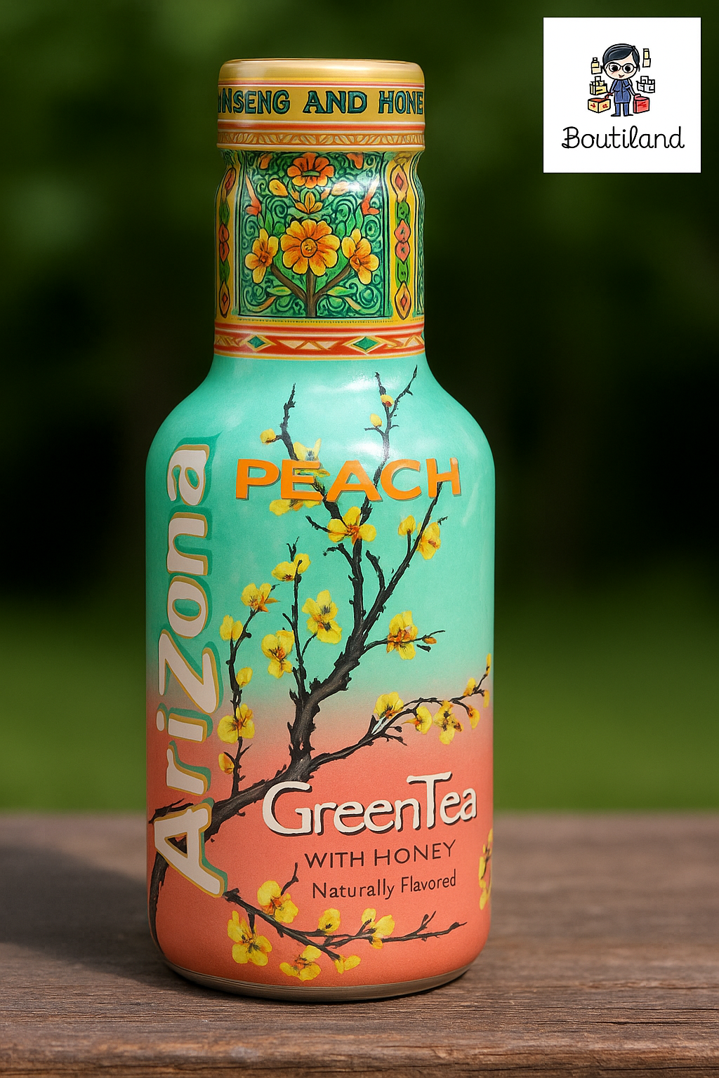 Arizona Green tea Peach 500ml