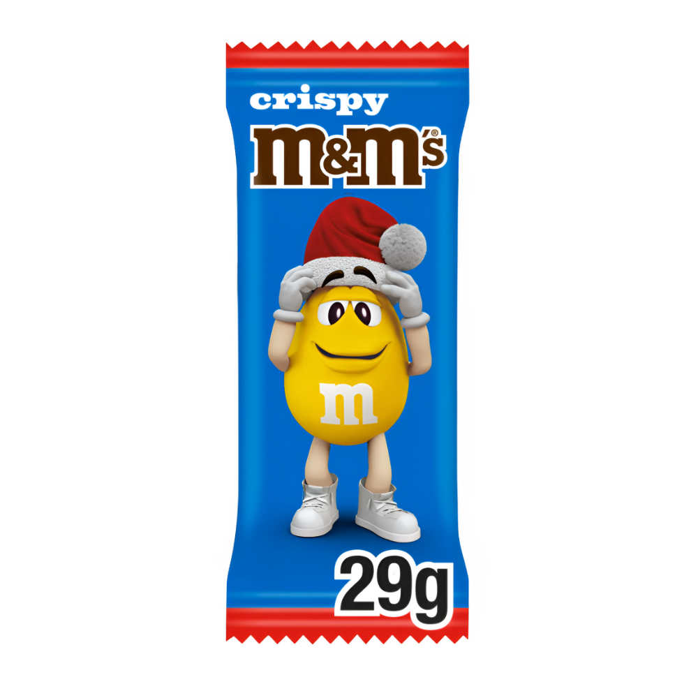 M&M's Crispy Milk Chocolate Christmas Santa Treat