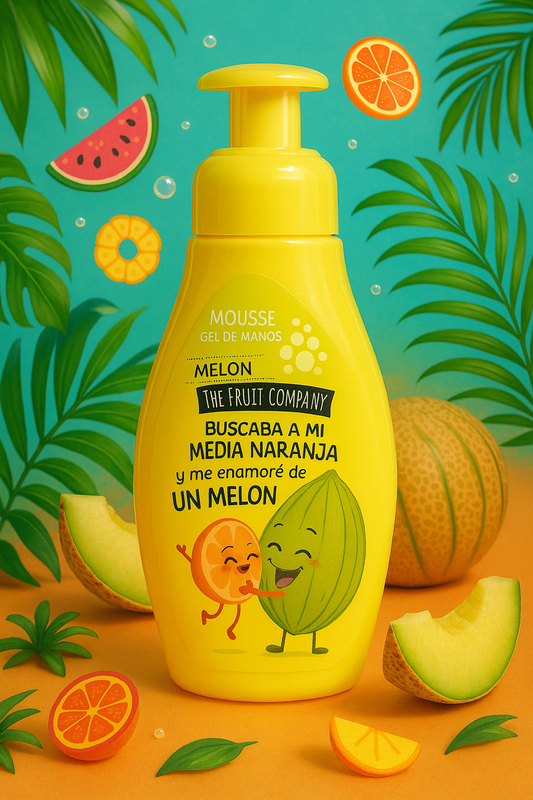 Gel mousse pour les mains au melon - The Fruit Company