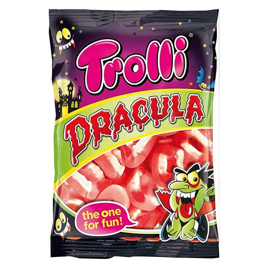 Sachet de bonbons dents de Dracula Trolli - 100g